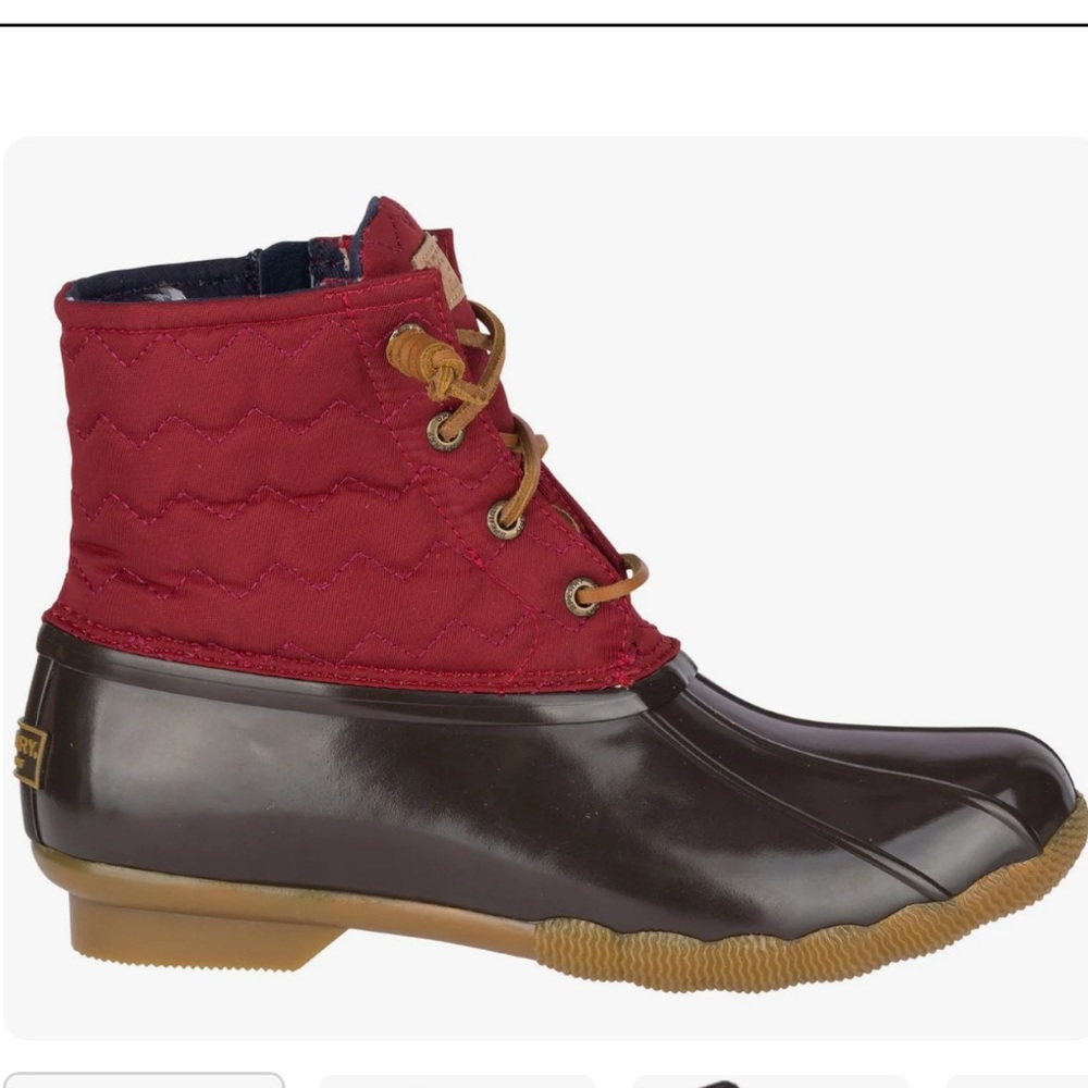 Sperry Saltwater Quilted Duck Boots